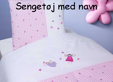 Sengetøj med navn